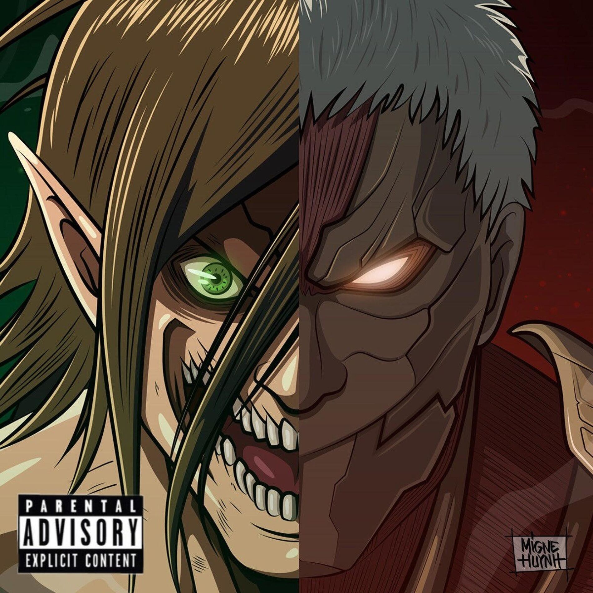 Album cover of Eren vs Reiner (feat. Saru 2S)