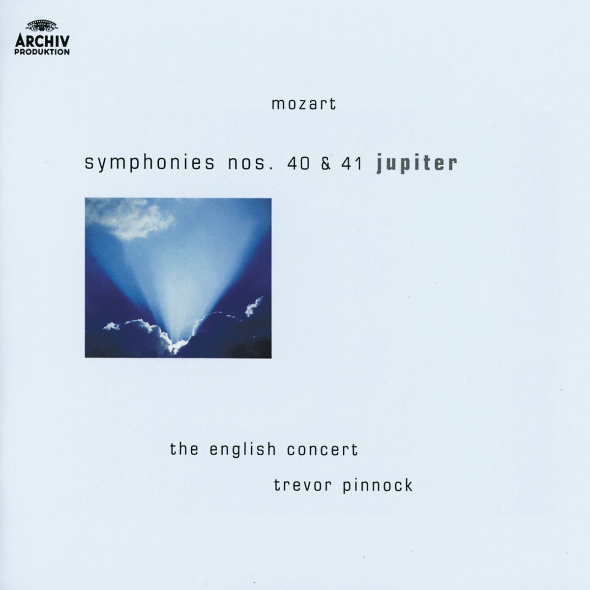Album cover of Mozart: Symphonies Nos.40 & 41 