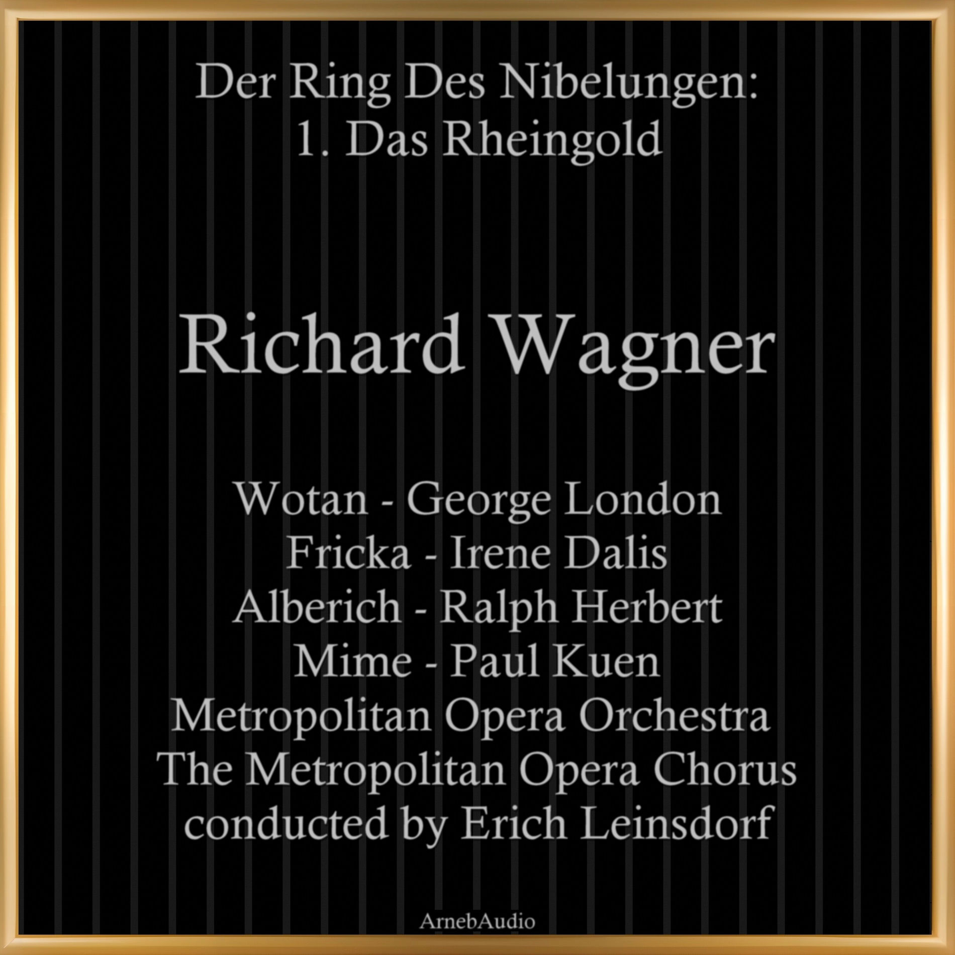 Album cover of Richard Wagner: Der Ring Des Nibelungen: 1. Das Rheingold