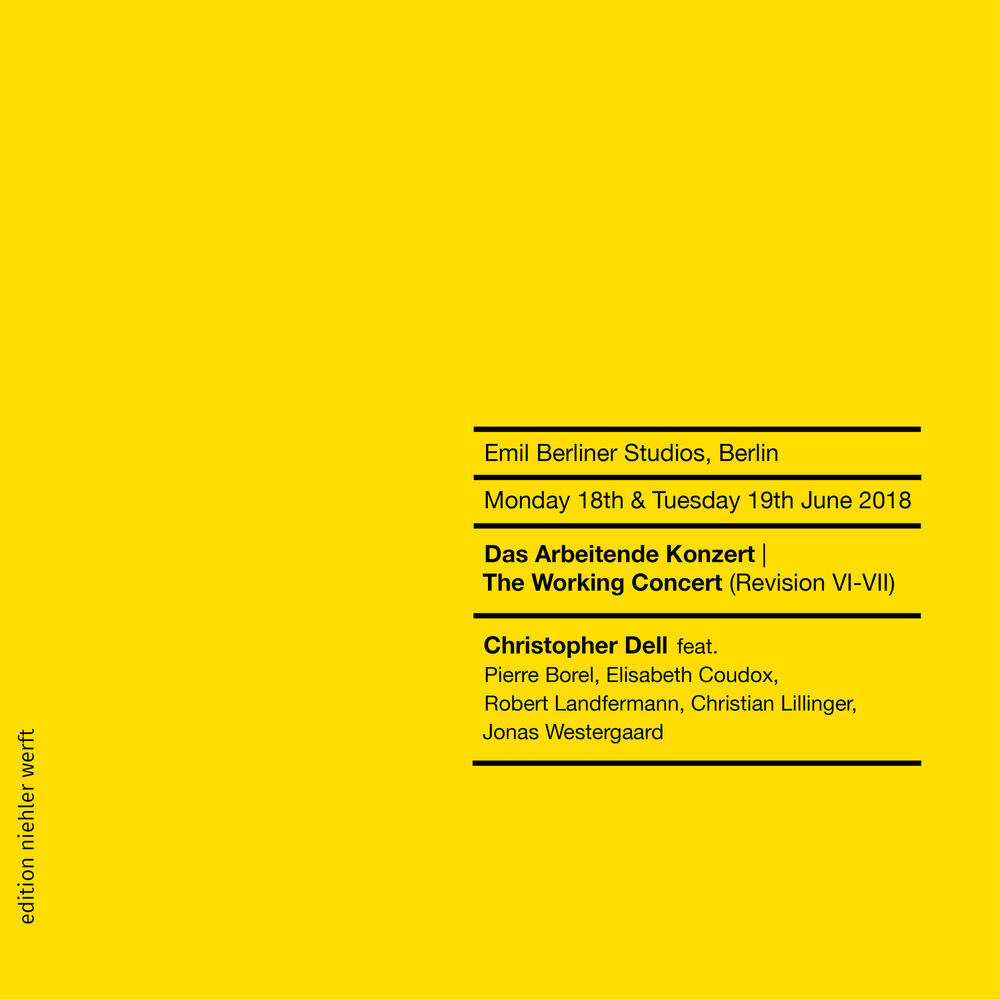 Picture of Das Arbeitene Konzert/ The Working Concert Revision VI-VII