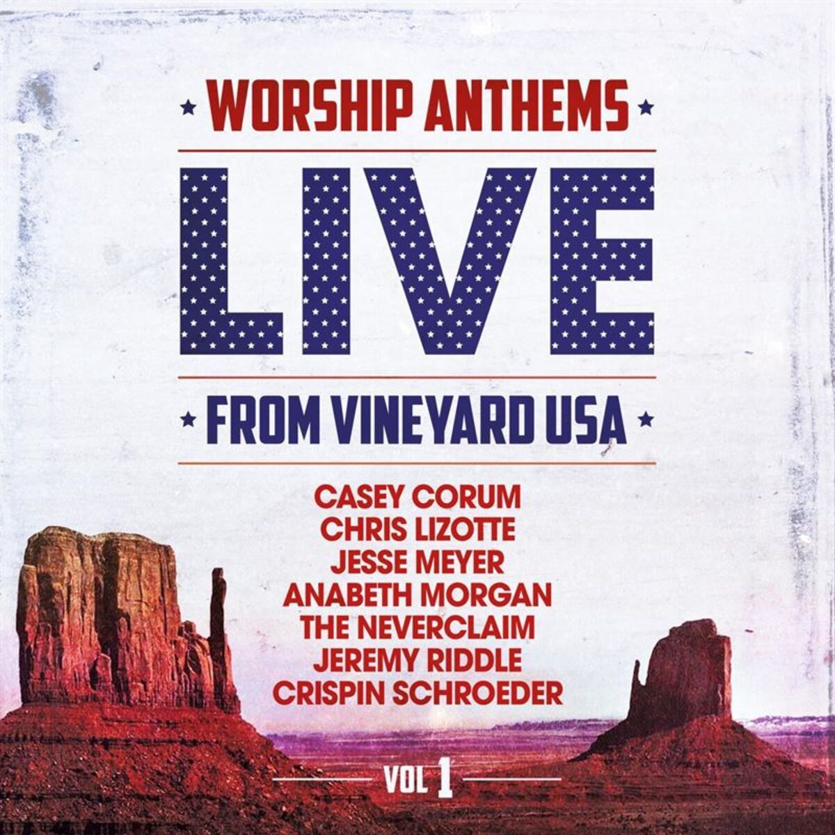 Album cover of Worship Anthems Live from Vineyard USA, Vol. 1 (Live)