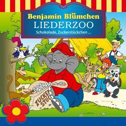 Cover of Benjamin Blümchen Liederzoo: Schokolade, Zuckerstückchen ...