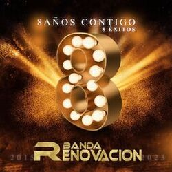 Cover of 8 Años Contigo 8 Éxitos (En Vivo)