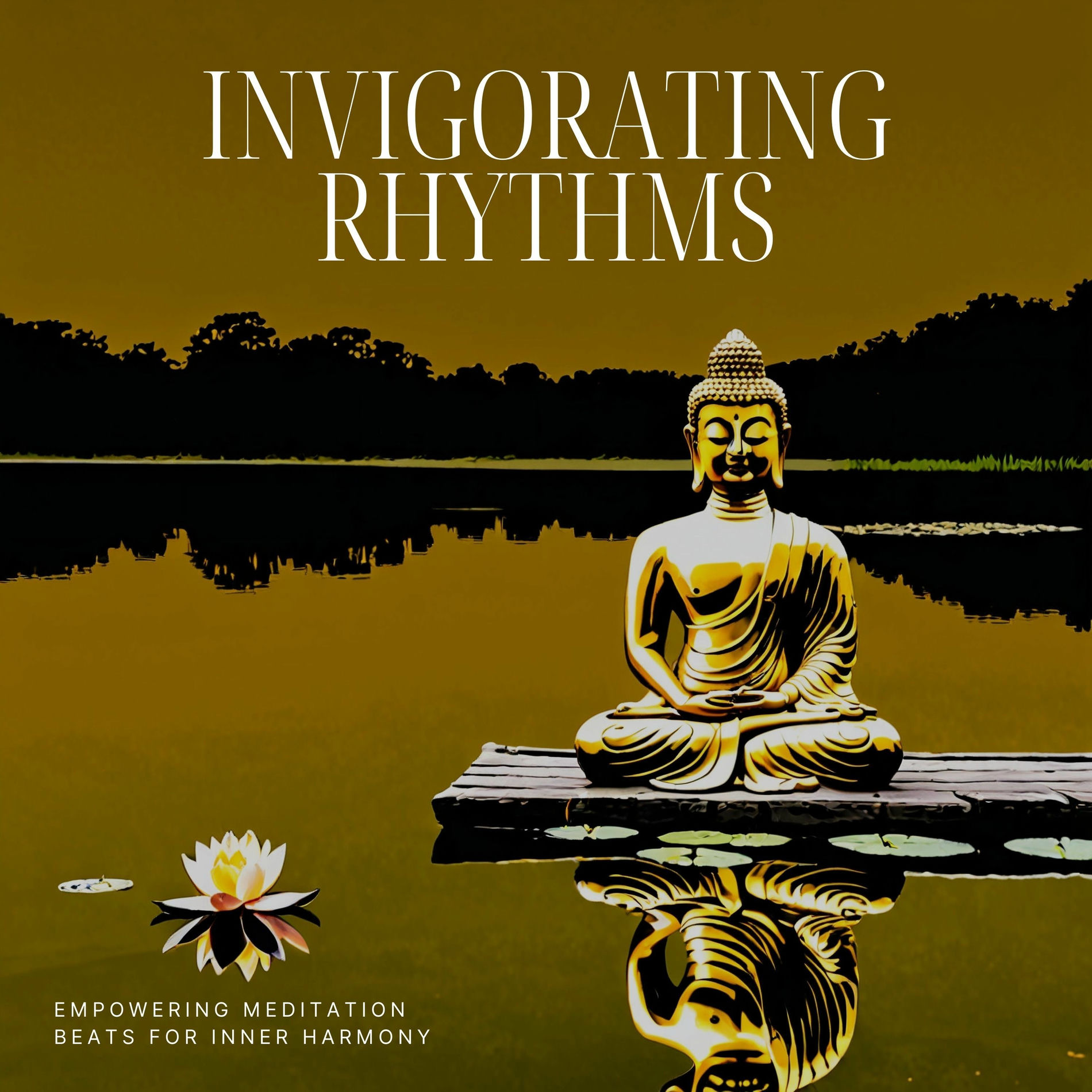 Album cover of Invigorating Rhythms: Empowering Meditation Beats for Inner Harmony