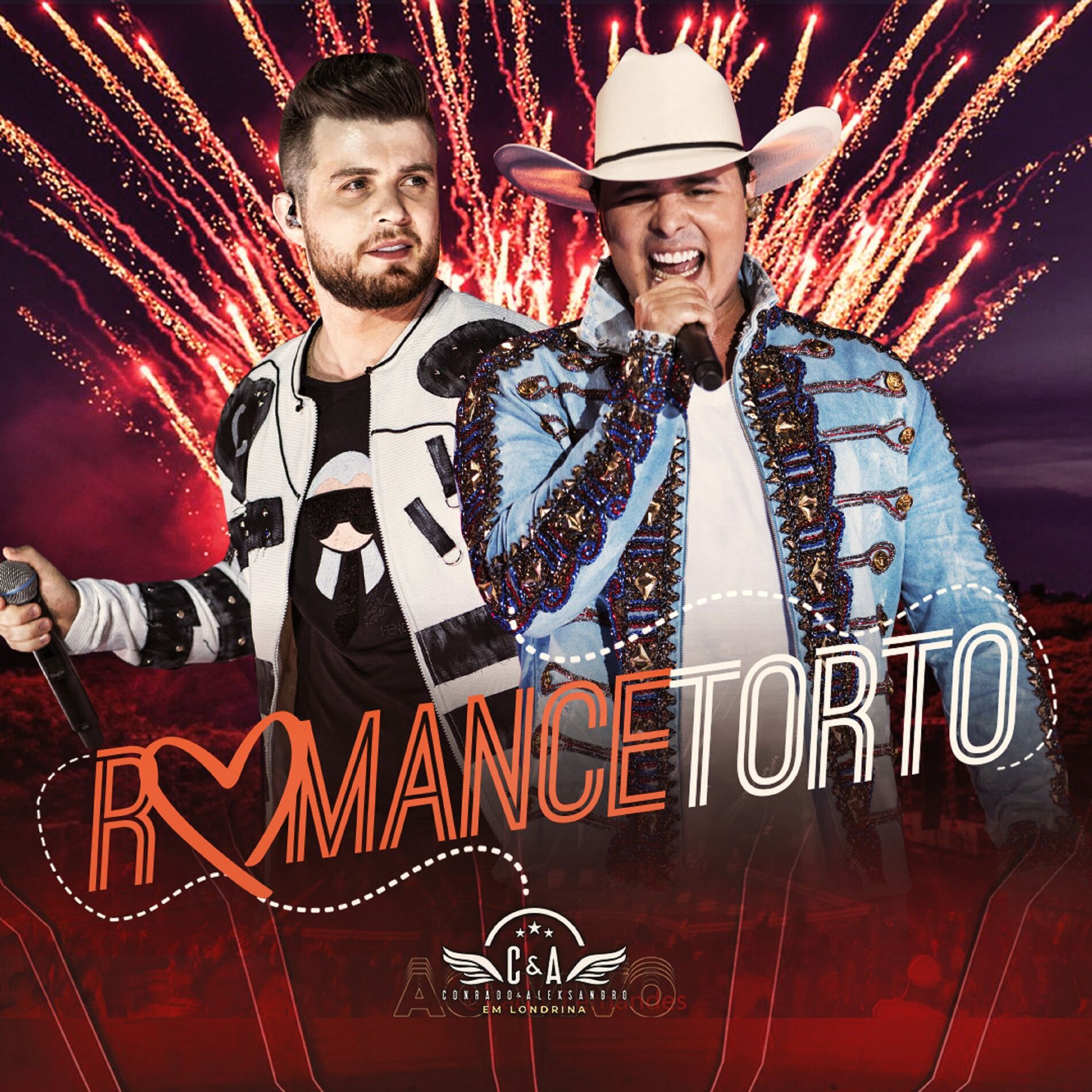 Album cover of Romance Torto (Ao Vivo em Londrina)