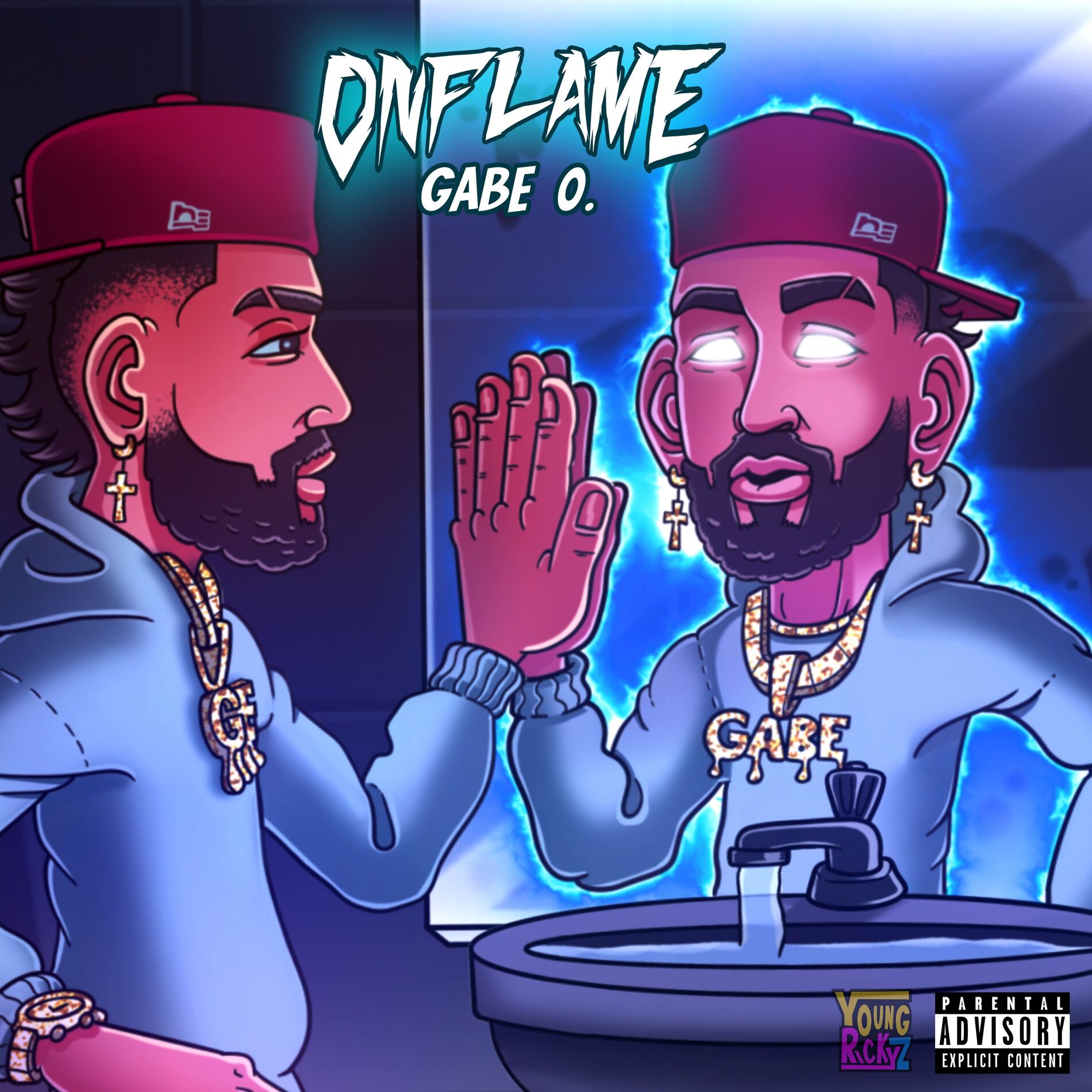 Album cover of On Flame