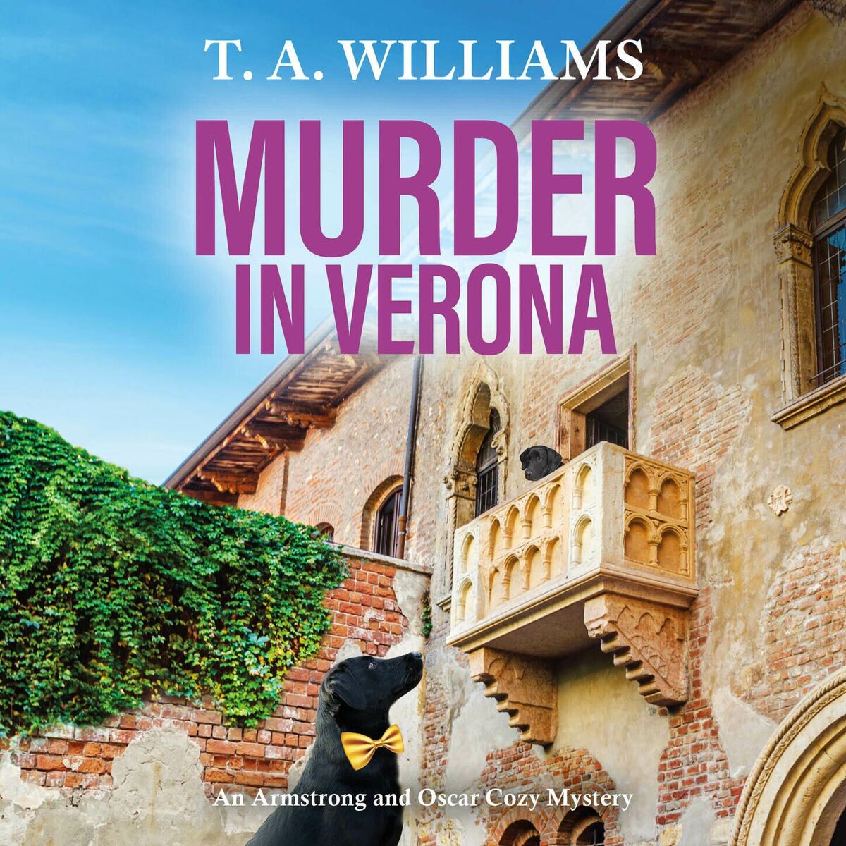 Album cover of Murder in Verona - It's murder in paradise! A BRAND NEW page-turning cozy mystery from bestseller T A Williams for 2024 (Unabridged)