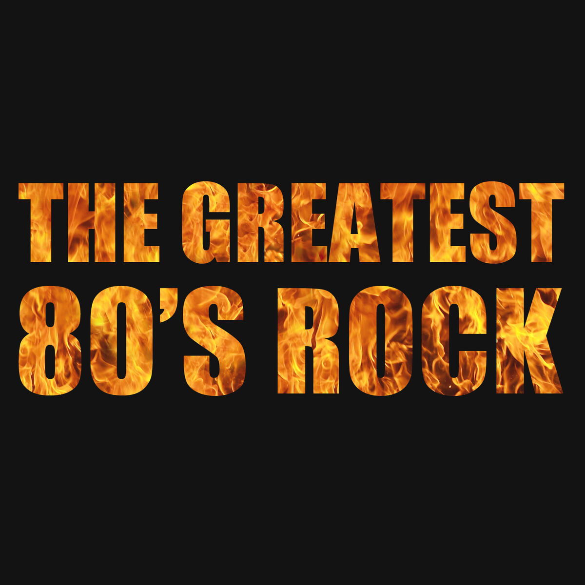 Album cover of The Greatest 80's Rock with Bret Michaels, Twisted Sister, Kix, Lita Ford, Cinderella, Asia, Starship, White Lion, Elton John, Qui