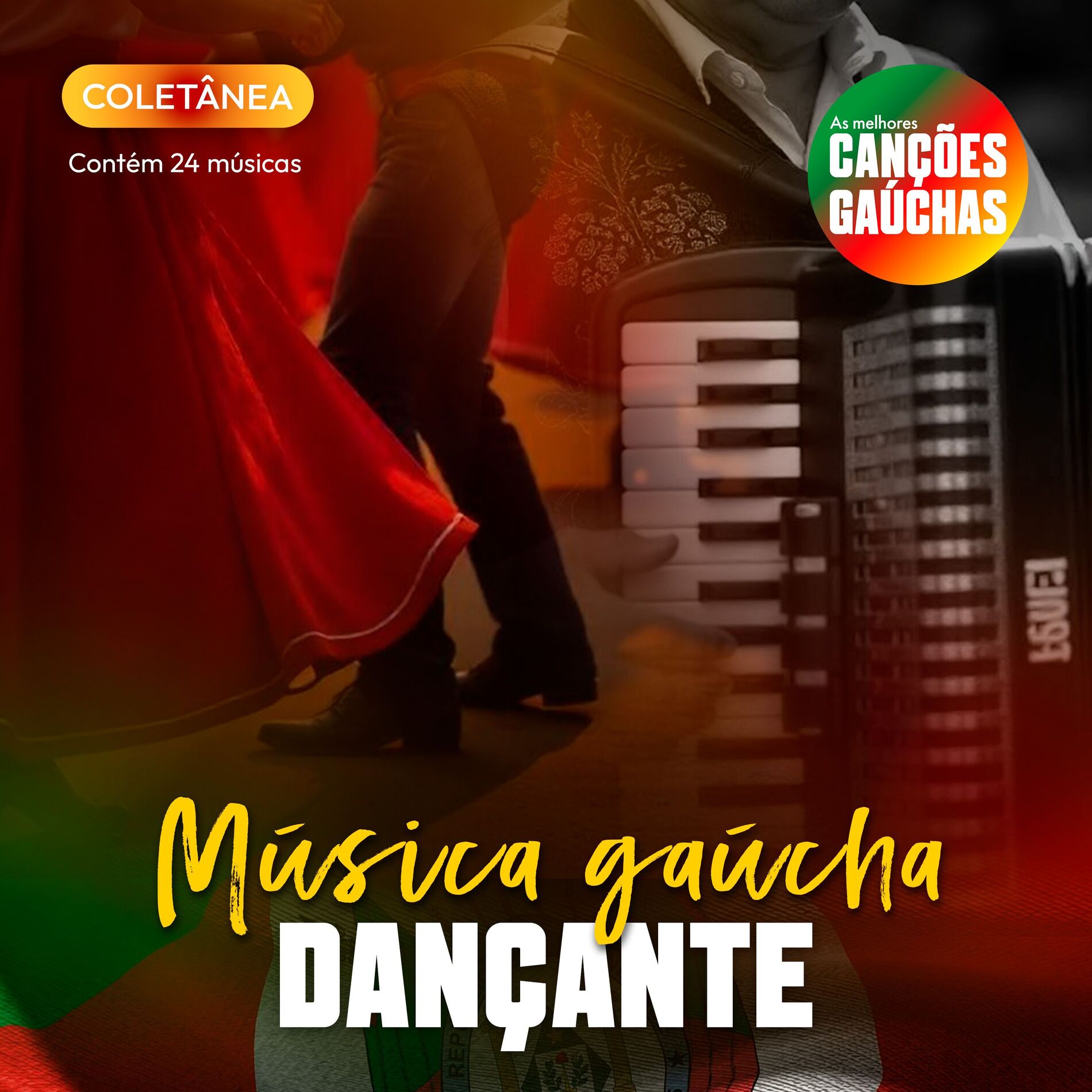 Album cover of MÚSICA GAÚCHA DANÇANTE