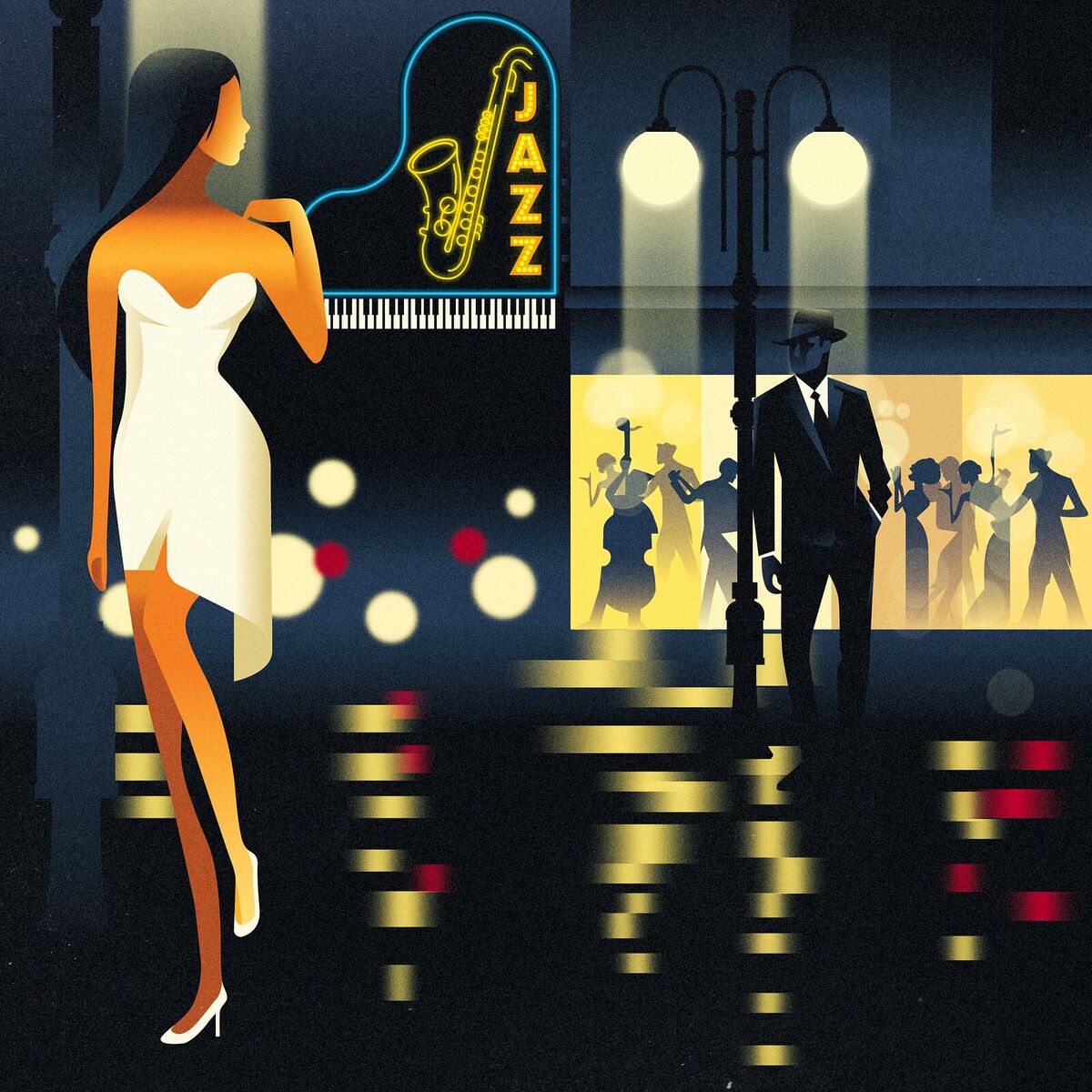 Album cover of Positive Smooth Jazz - Cozy Jazz Club Music