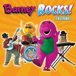 Cover of Barney Rocks! (¡en Español!)