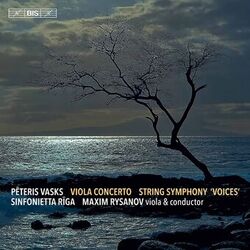 Cover of Pēteris Vasks: Viola Concerto & Symphony No. 1 "Voices"