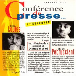 Cover of Conférence De Presse (L'intégrale)