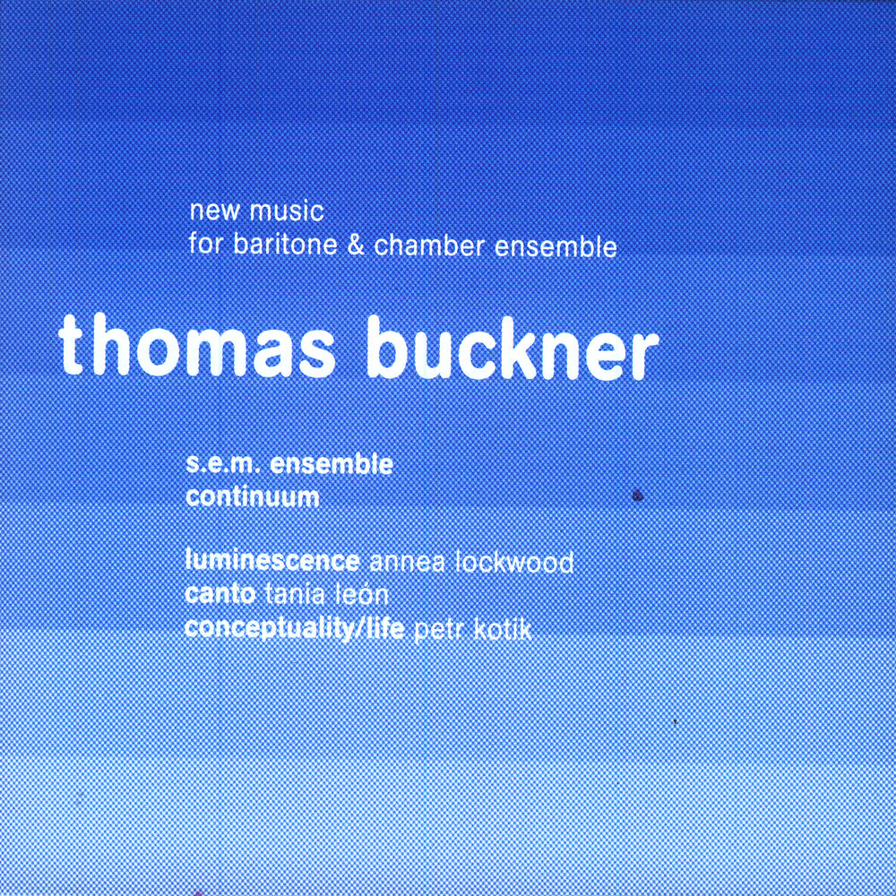 Picture of New Music for Baritone & Chamber Ensemble
