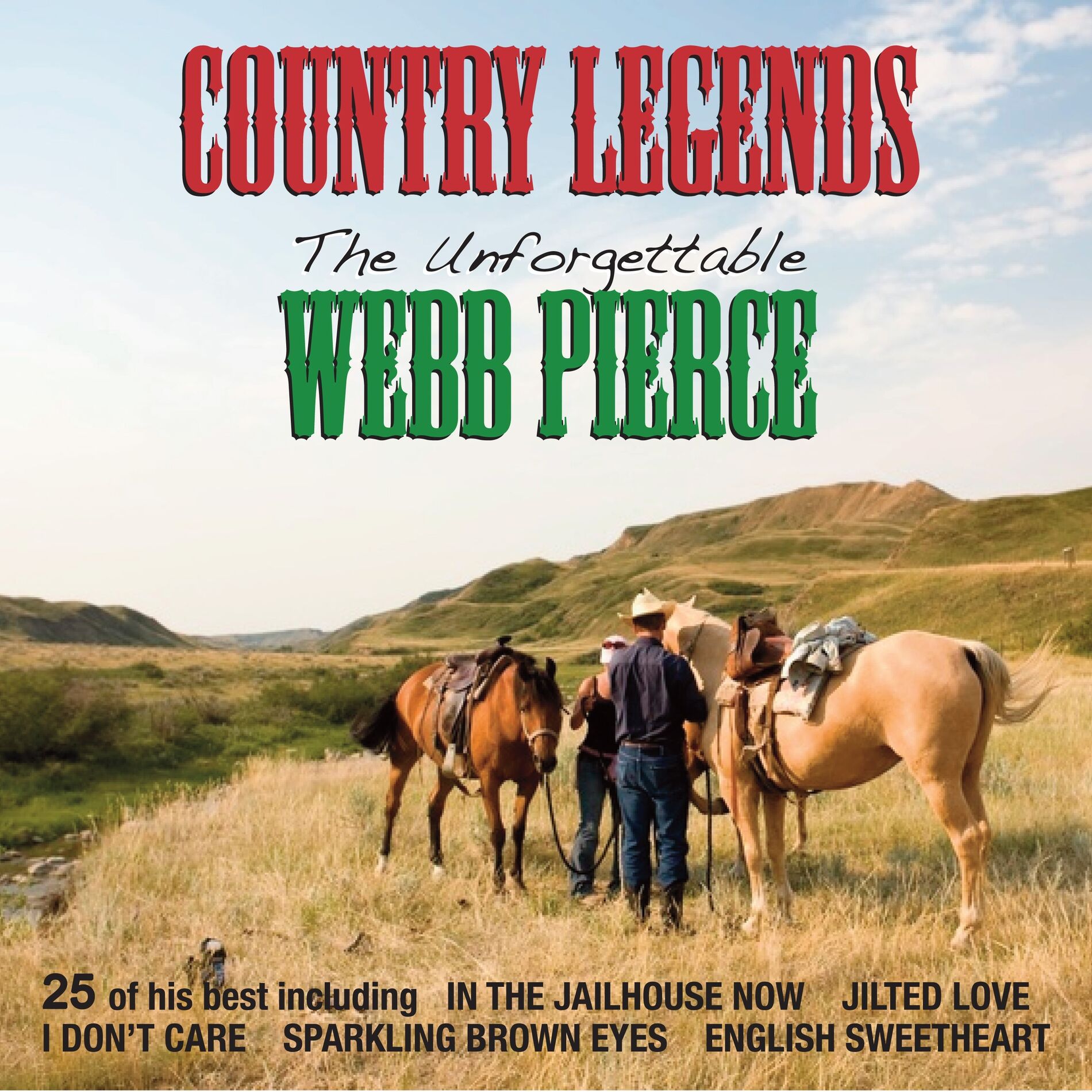 Album cover of Country Legends: The Unforgettable Webb Pierce