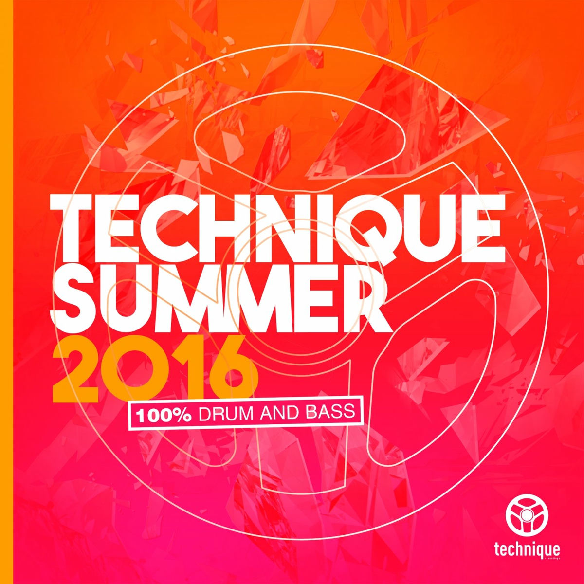 Album cover of Technique Summer 2016 (100% Drum & Bass)
