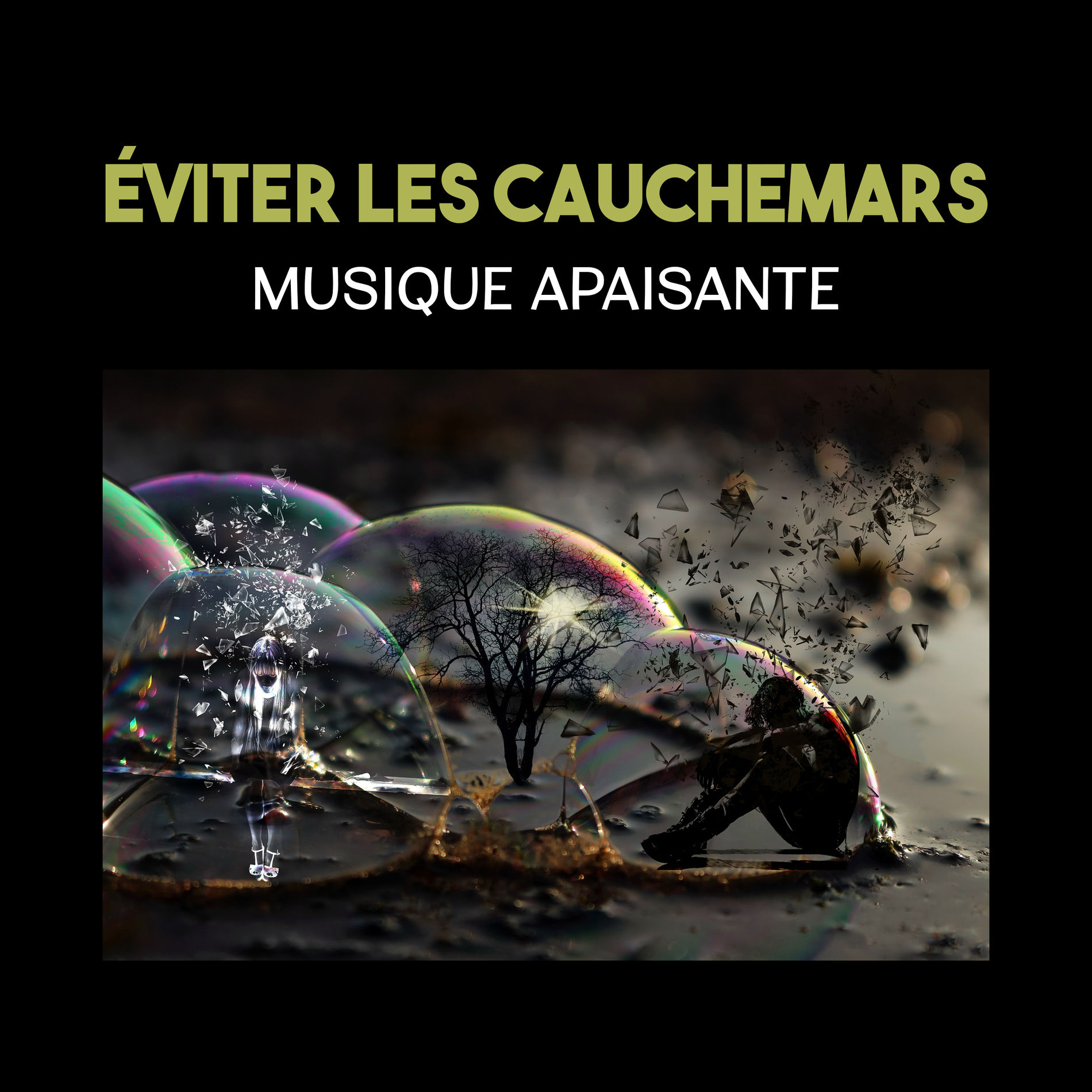 Album cover of Éviter les cauchemars - Musique apaisante, Zone de beaux rêves, Réduction du stress avant de dormir