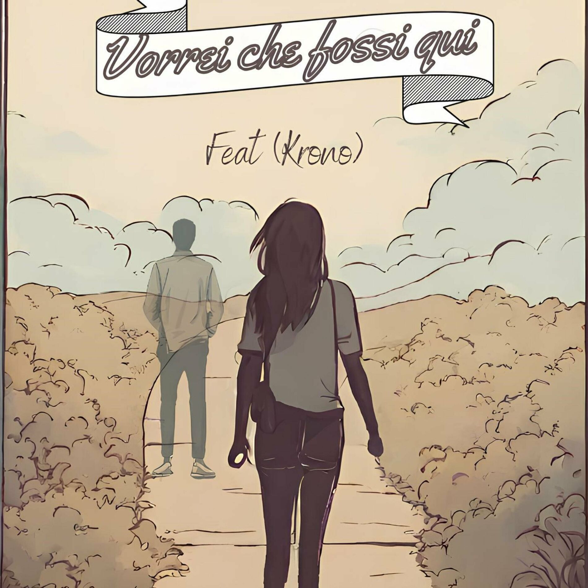 Album cover of Vorrei che fossi qui (feat. Krono)