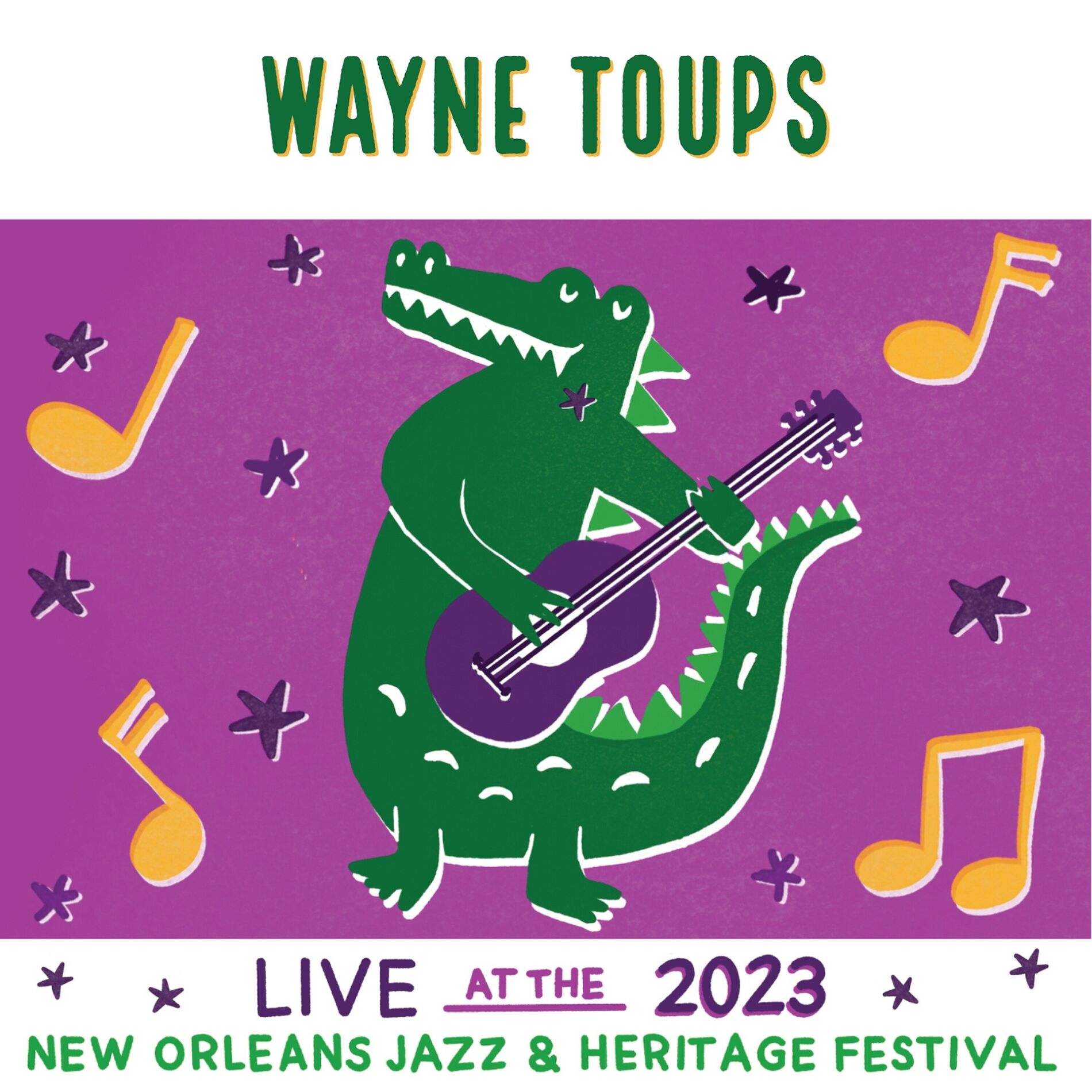 Album cover of Live At The 2023 New Orleans Jazz & Heritage Festival