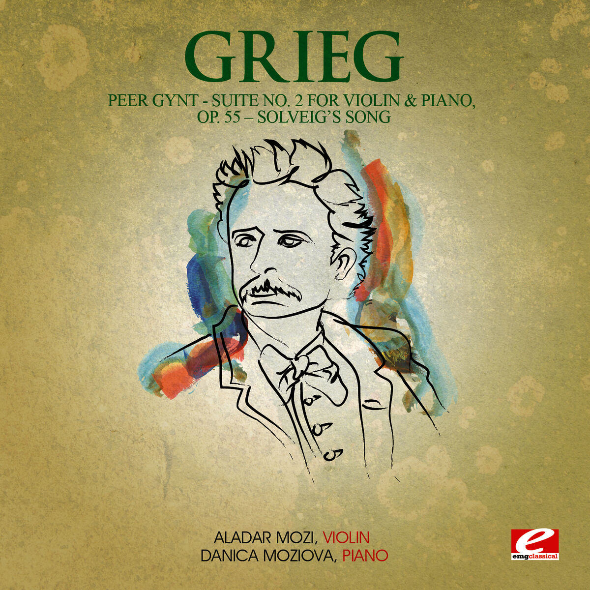 Album cover of Grieg: Peer Gynt Suite No. 2 for Violin and Piano, Op. 55 