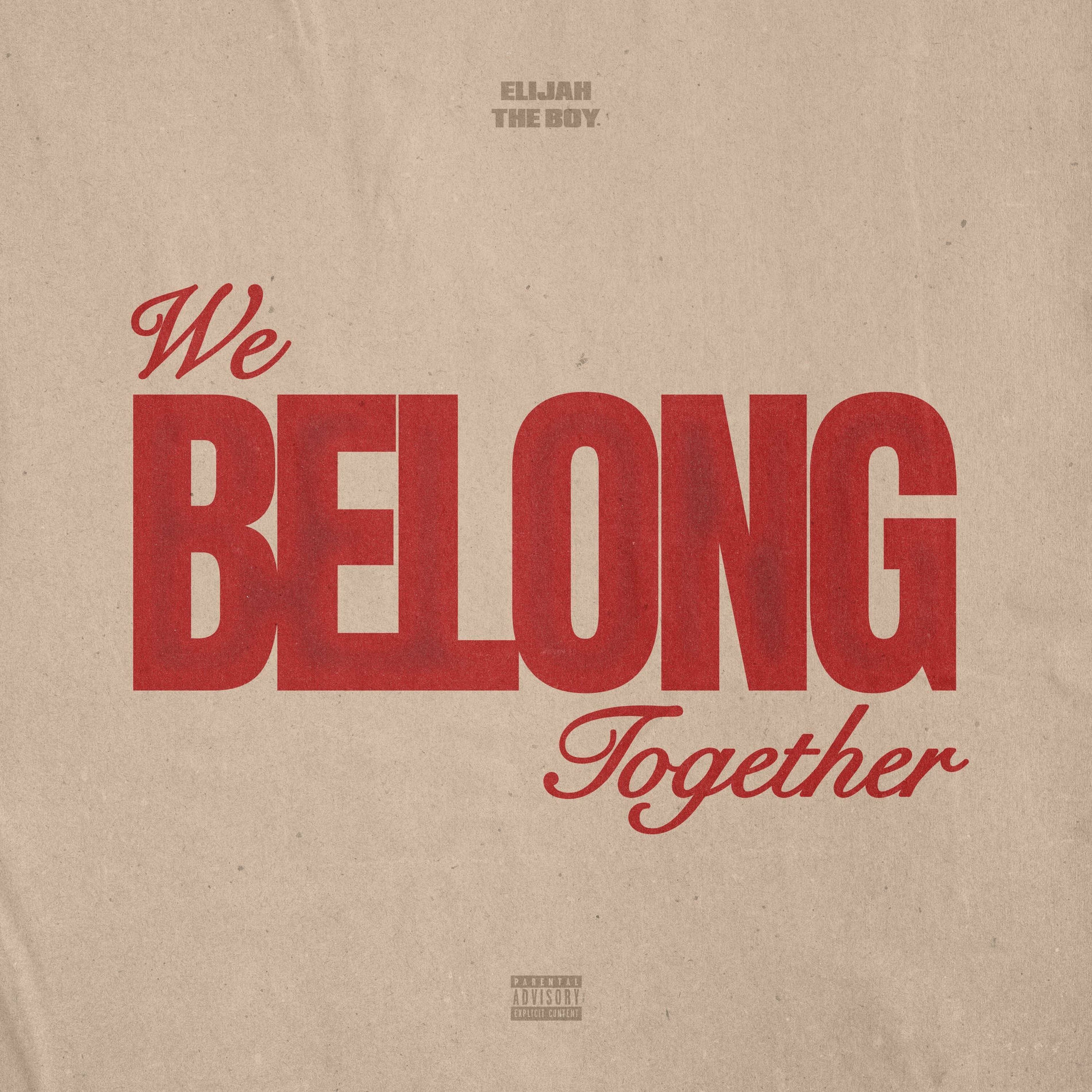 Album cover of We Belong Together