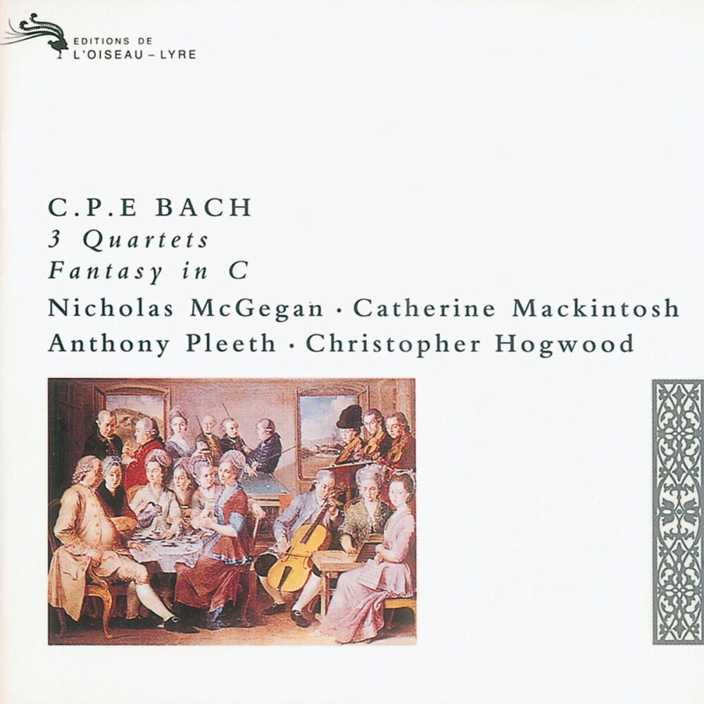 Picture of Bach, C.P.E.: 3 Quartets; Fantasy in C
