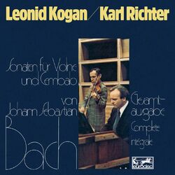 Cover of Bach: Violin Sonatas / Sonaten für Violine & Cembalo, BWV 1014-1019 (Remastered 2021)