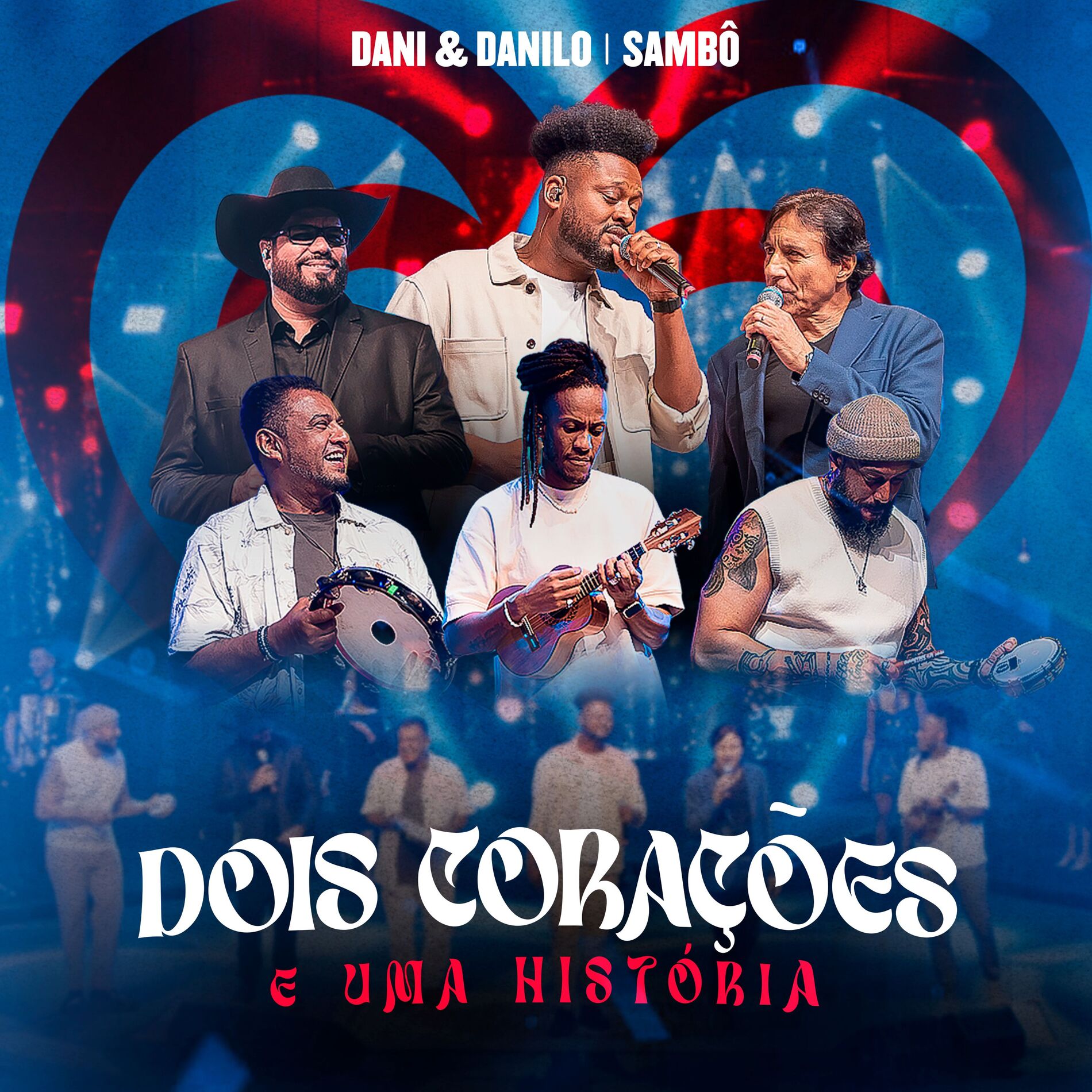Album cover of Dois Corações e Uma História (Ao Vivo)