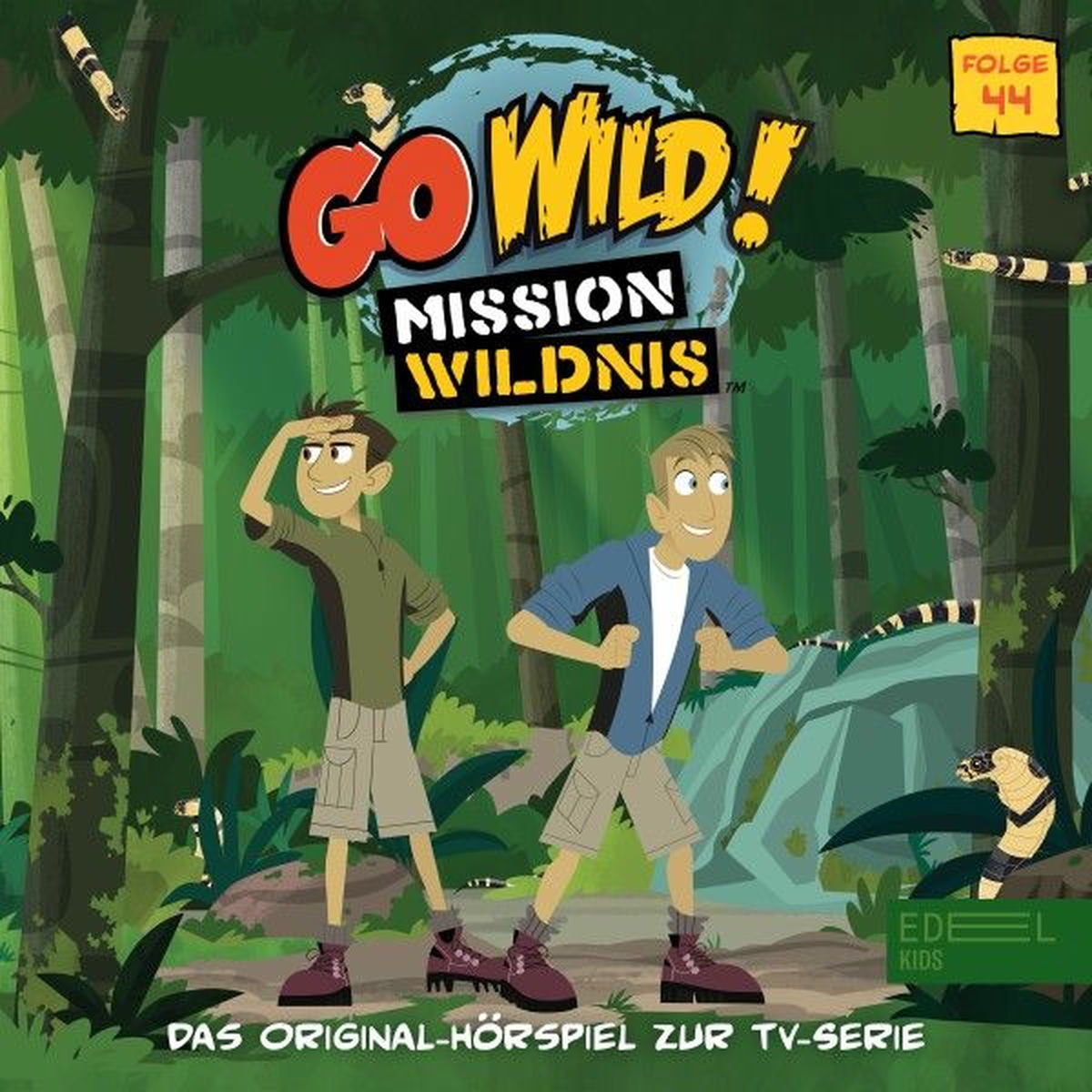 Album cover of Folge 44: Rothunde in Indien / Die Königskobra (Das Original-Hörspiel zur TV-Serie)