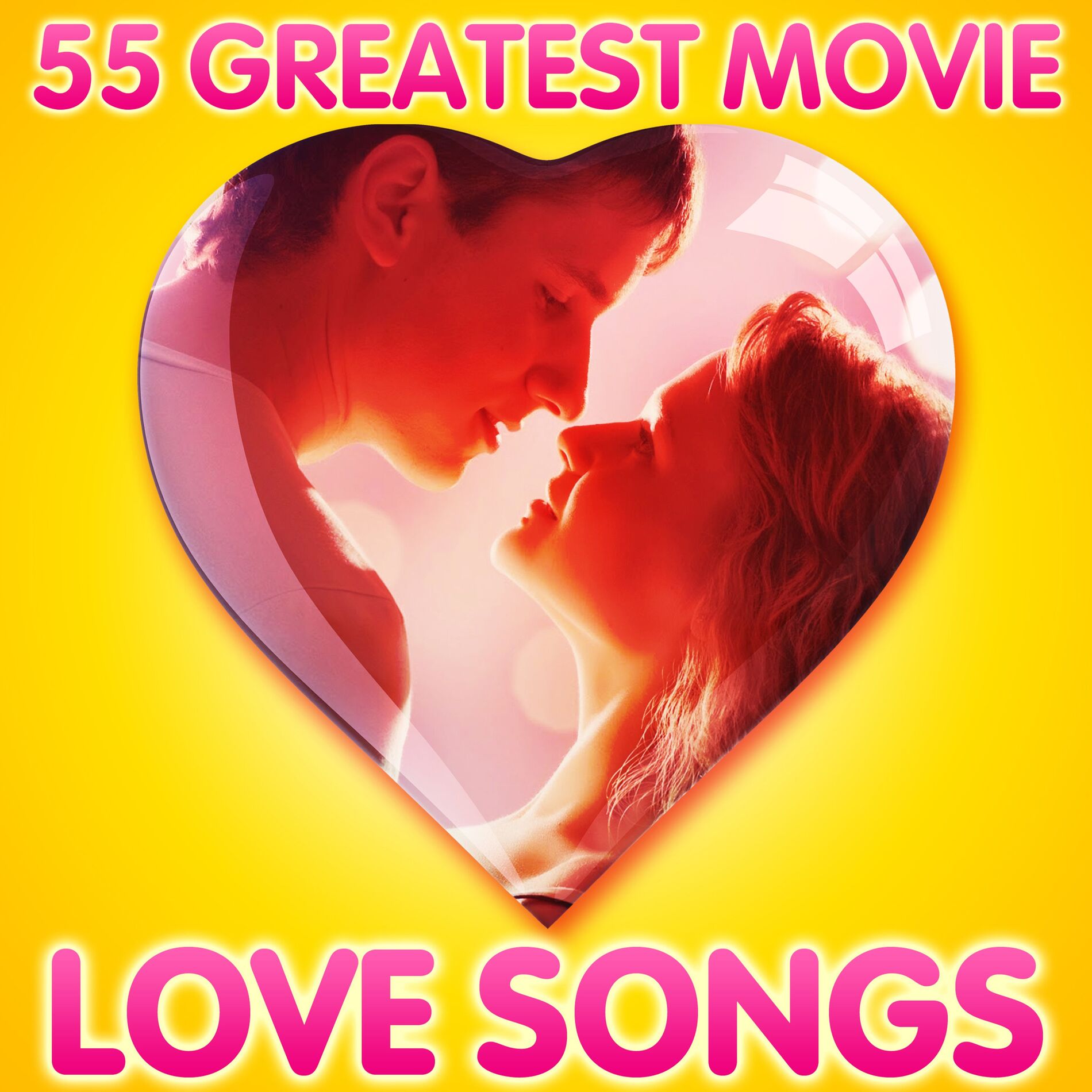 Album cover of 55 Greatest Movie Love Songs