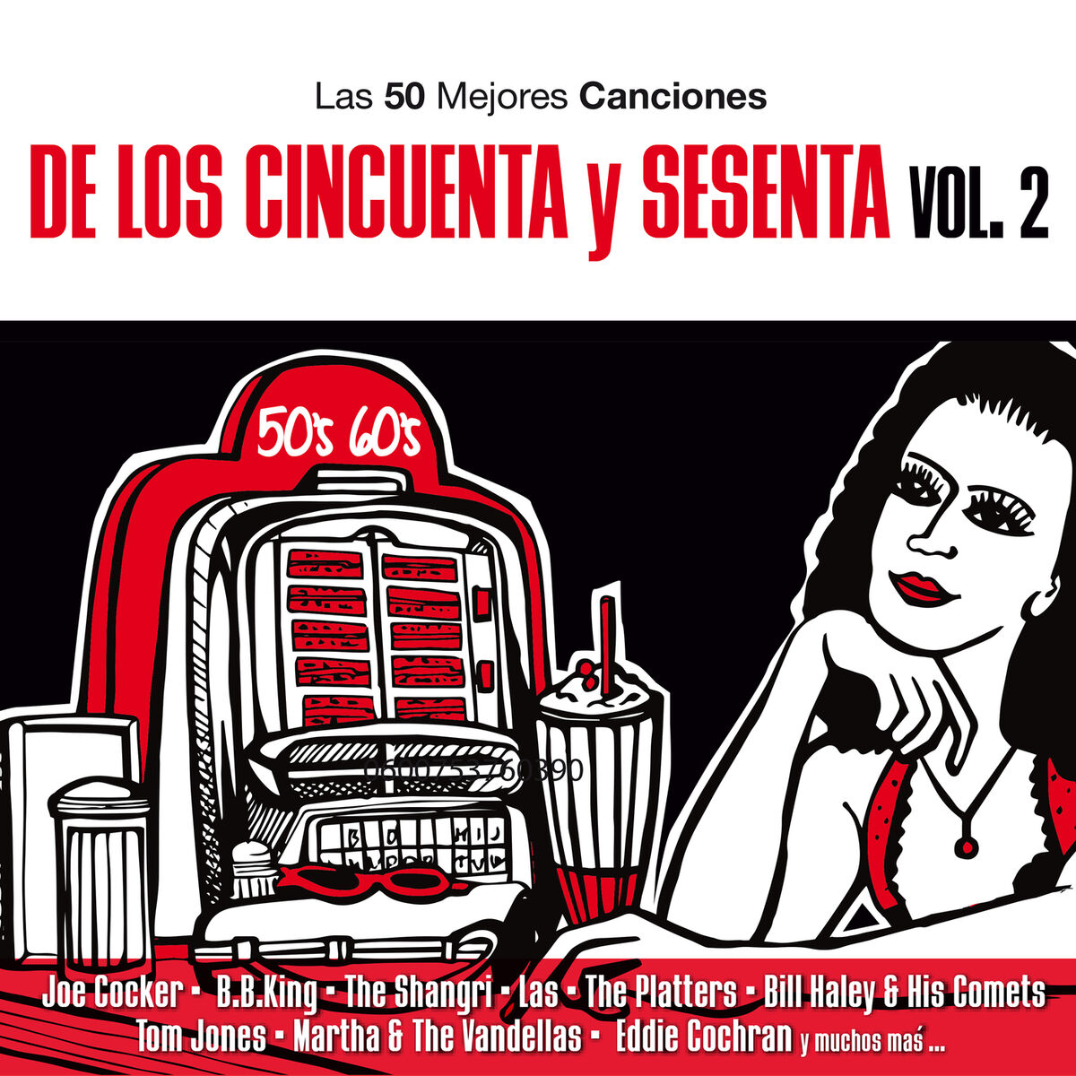 Album cover of Las 50 Mejores Canciones De Los 50 Y 60 Vol. 2