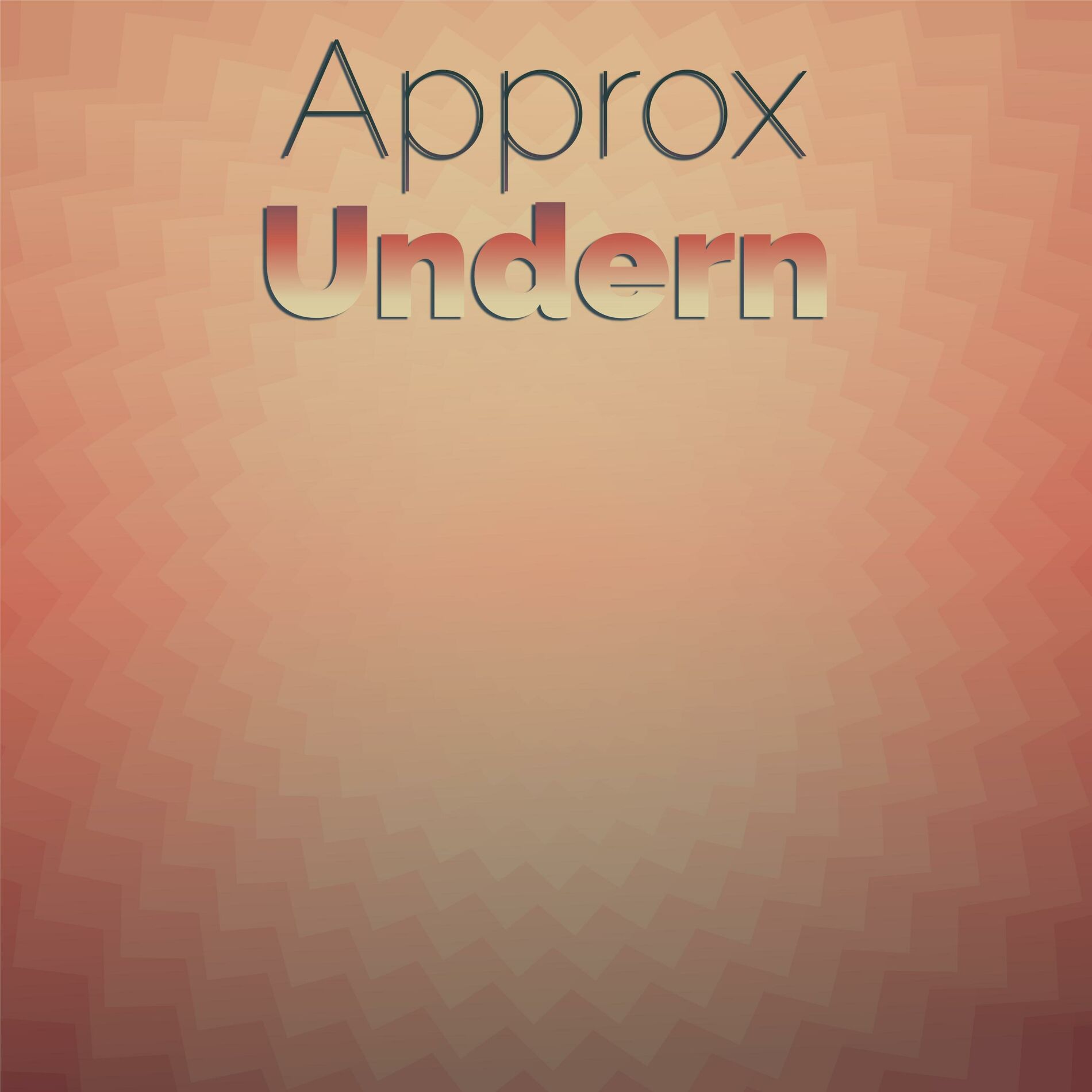Album cover of Approx Undern