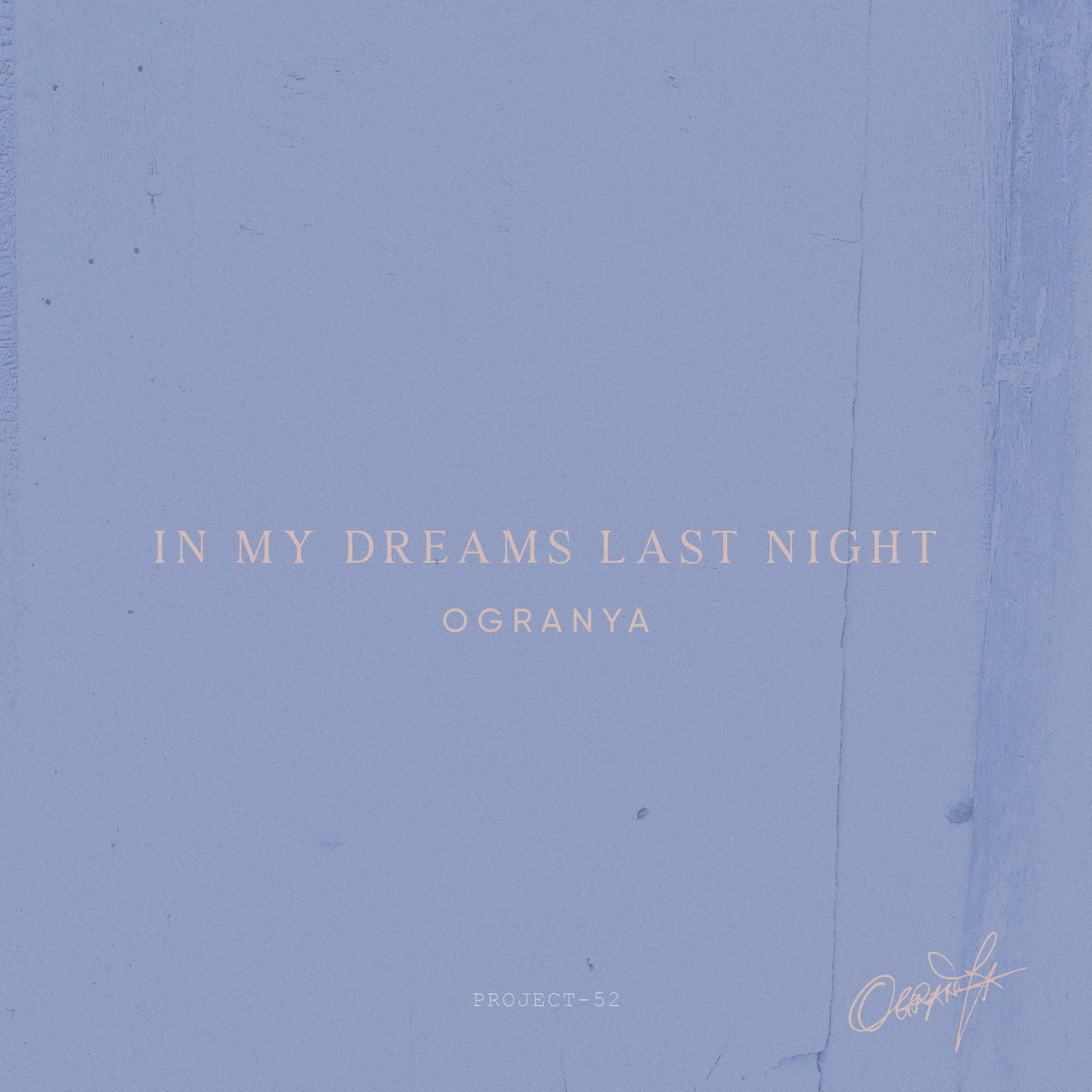 Album cover of In My Dreams Last Night