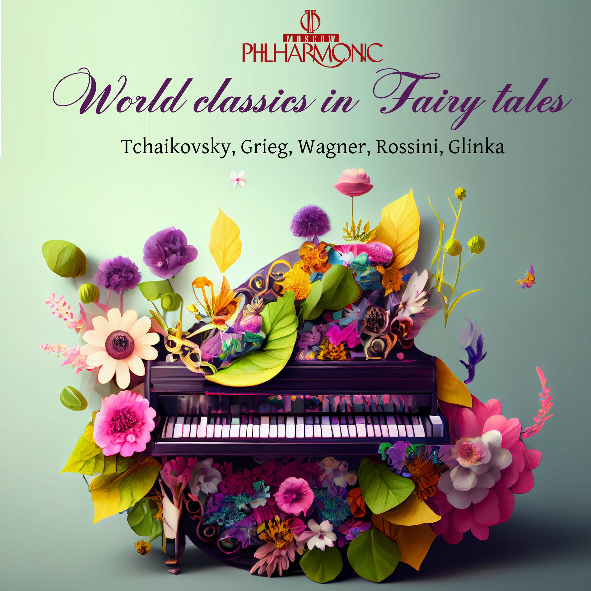 Album cover of Tchaikovsky - Grieg - Wagner - Rossini: World classics in Fairy tales