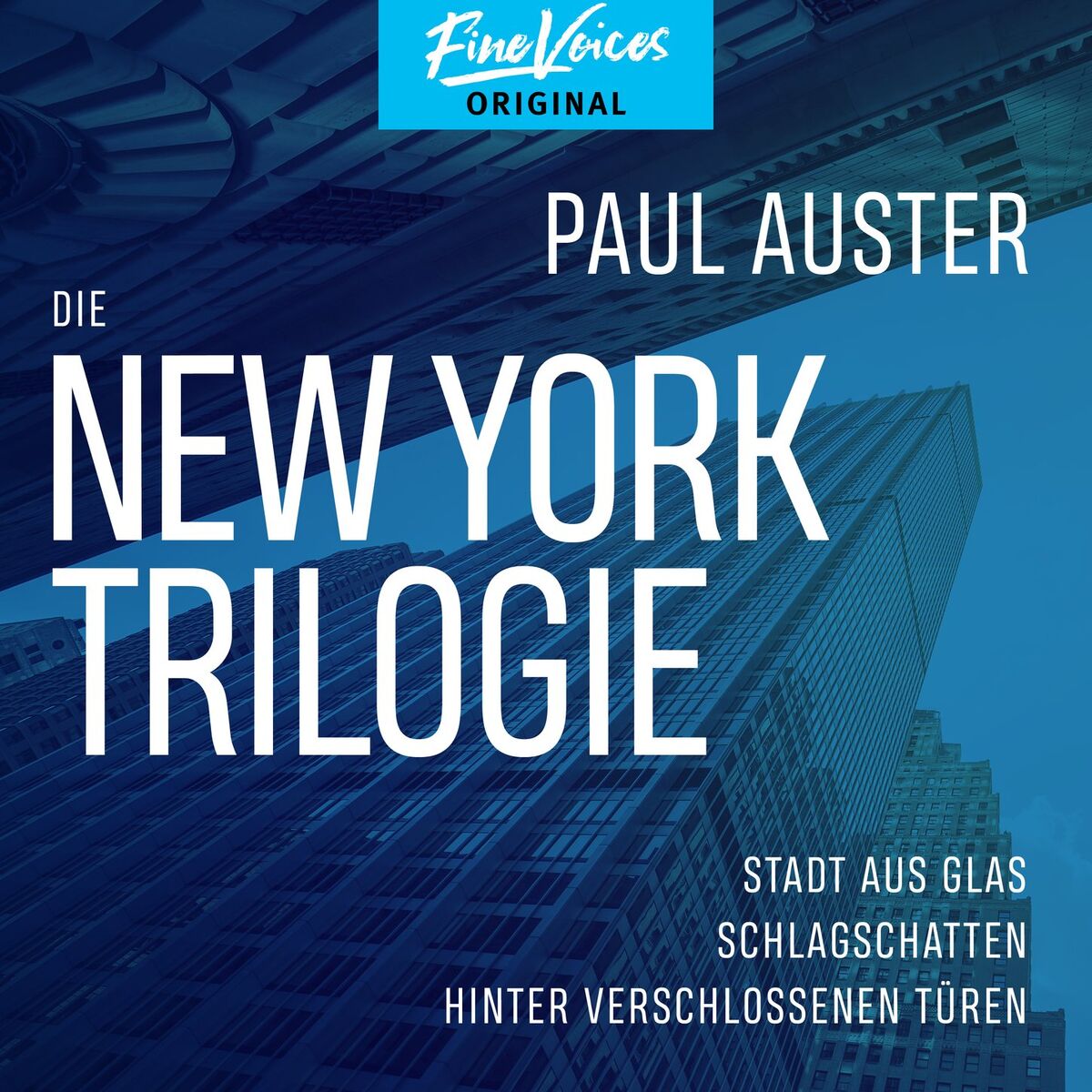Album cover of Track 1 - Die New York-Trilogie - Stadt aus Glas / Schlagschatten / Hinter verschlossenen Türen