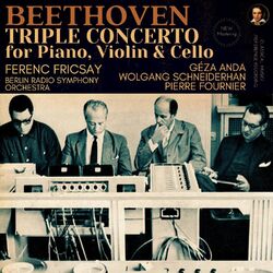 Cover of Beethoven: Triple Concerto for Piano, Violin and Cello in C Major, Op. 56