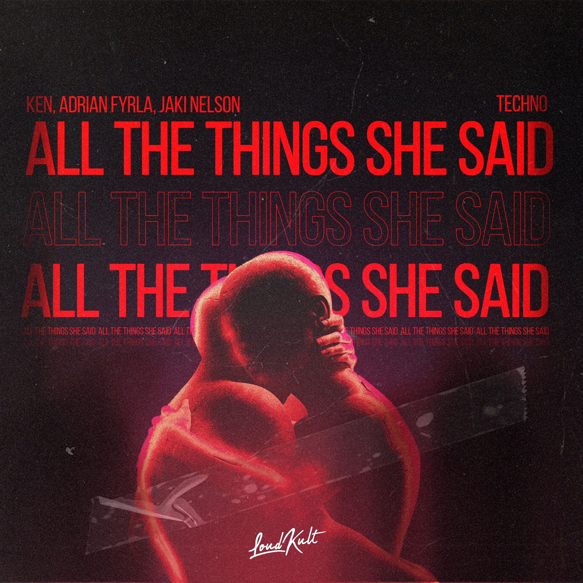 Album cover of All The Things She Said (Techno)