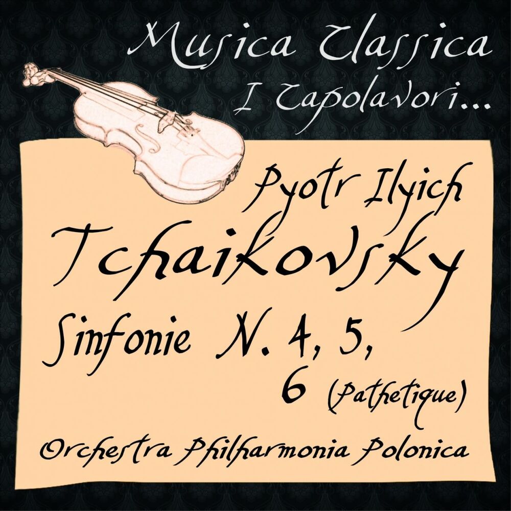 Picture of Tchaikovsky: Sinfonie No. 4, 5, 6 ''Pathétique'' (Musica classica - i capolavori...)