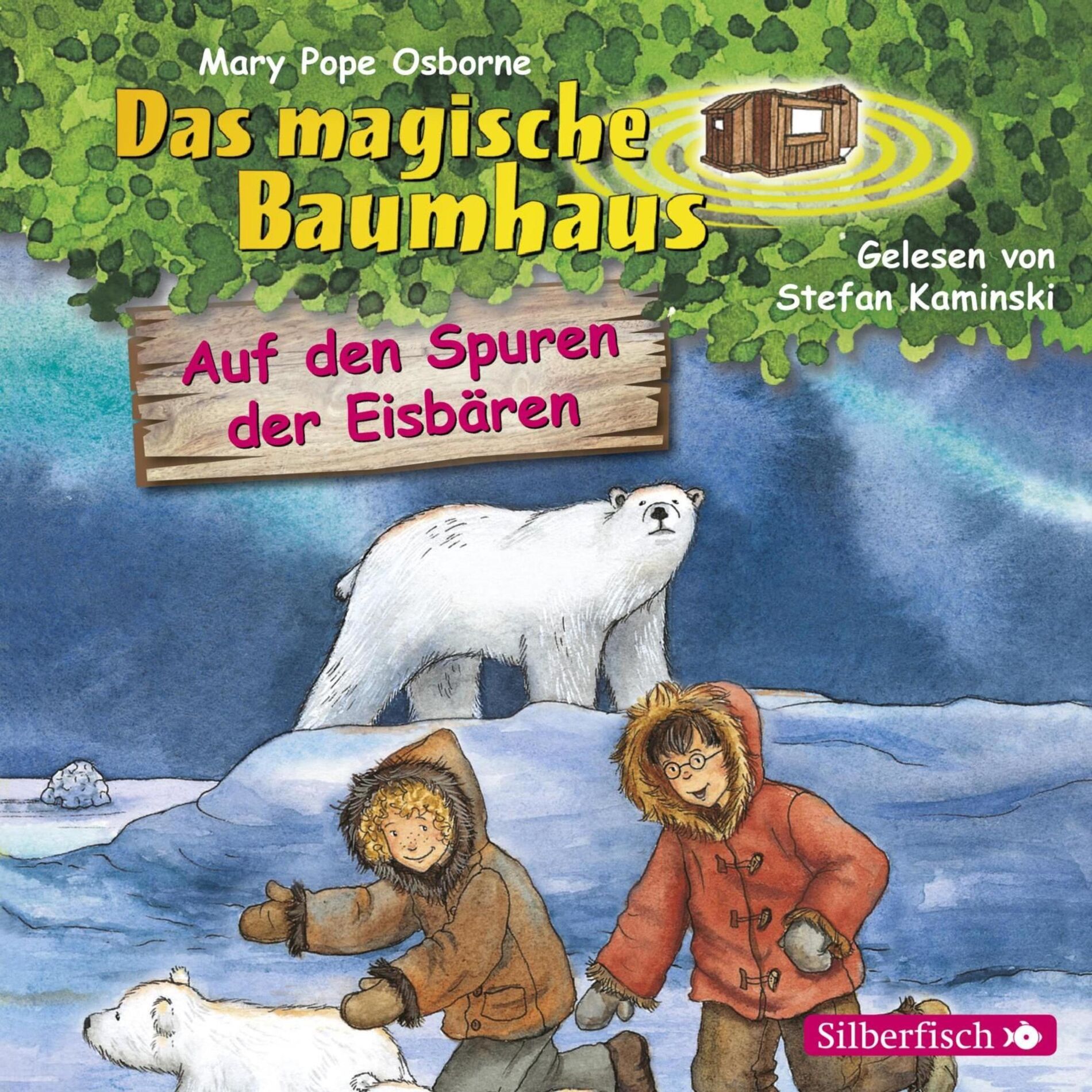 Album cover of Auf den Spuren der Eisbären (Das magische Baumhaus 12)