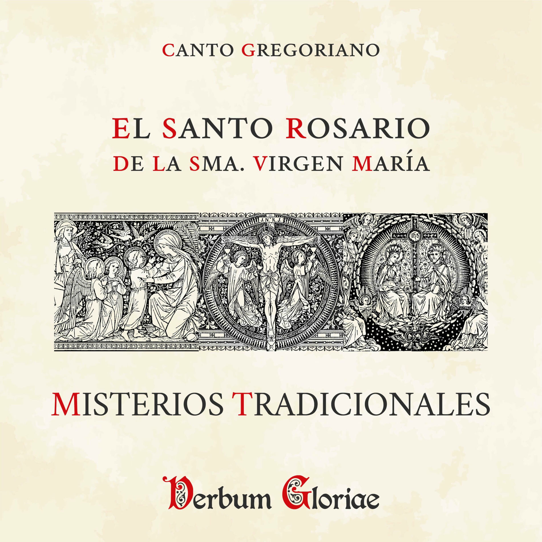 Album cover of Misterios Tradicionales del Santo Rosario