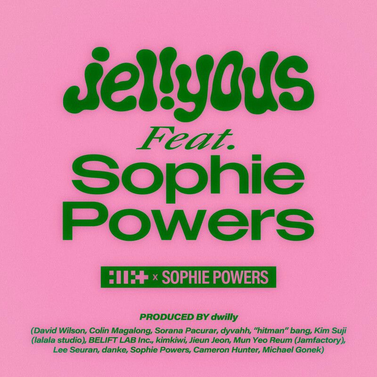 Album cover of jellyous (Feat. Sophie Powers)