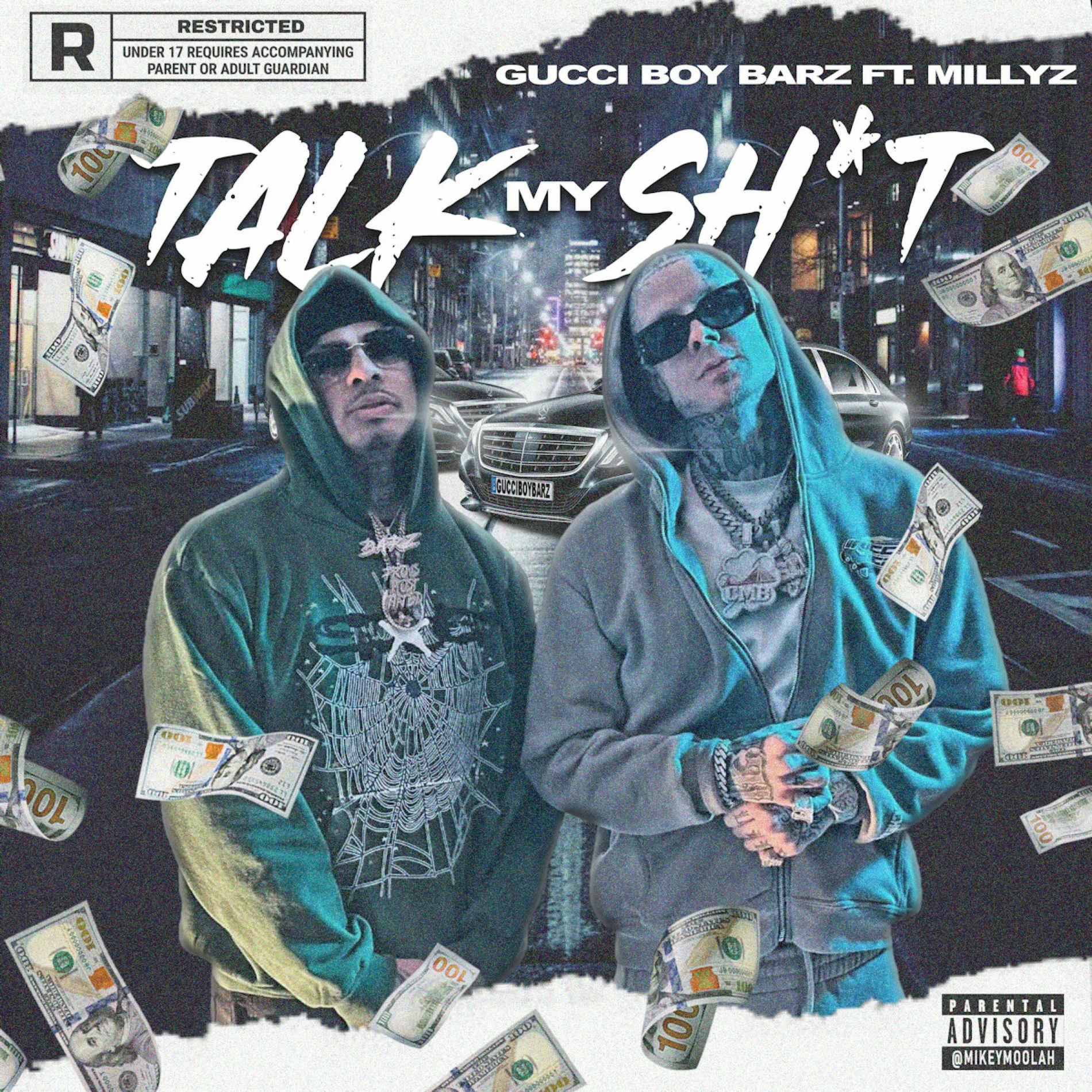 Album cover of talk my shit millyz (feat. millyz)