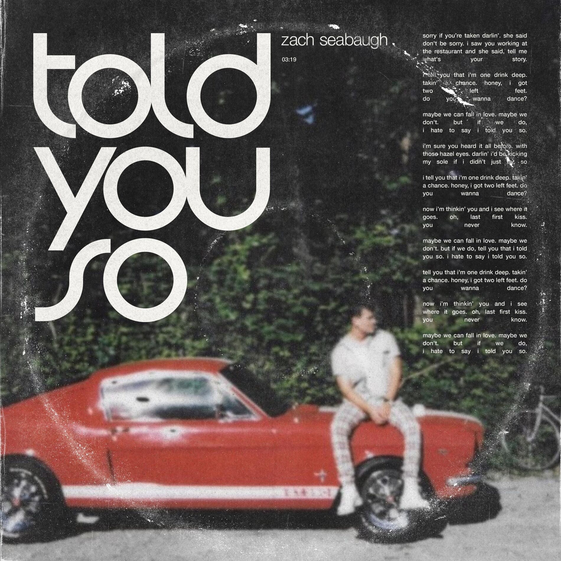 Album cover of Told You So