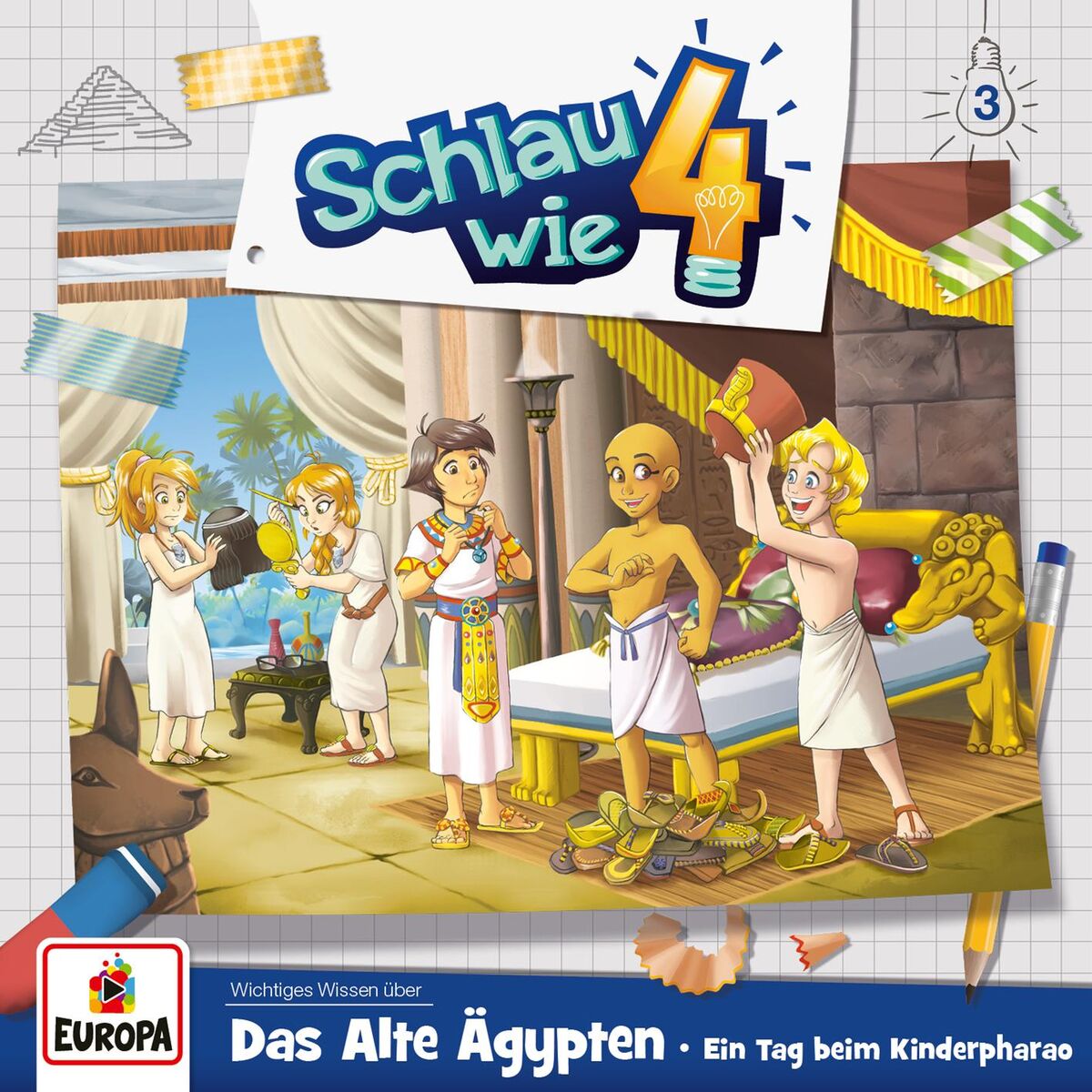 Album cover of 003/Das Alte Ägypten: Ein Tag beim Kinderpharao