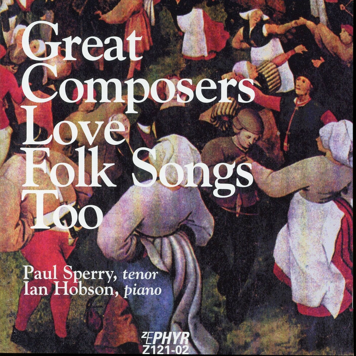 Album cover of Great Composers Love Folk Songs Too