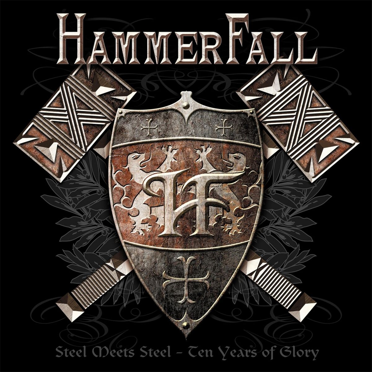 Album cover of Steel Meets Steel - 10 Years of Glory