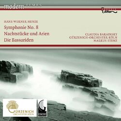 Cover of Henze, H.W.: Symphony No. 8 / Nachtstucke Und Arien / Die Bassariden: Adagio, Fuge Und Manadentanz