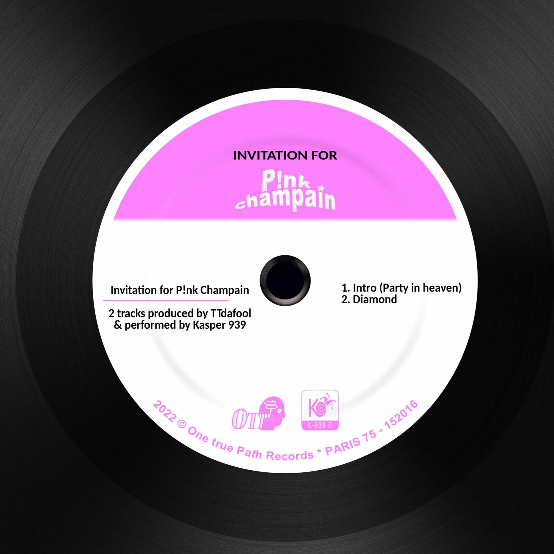 Album cover of Invitation 4 P!nk Champain