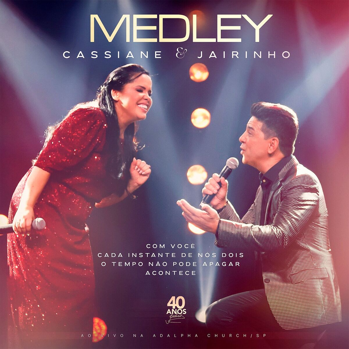 Album cover of Medley (Com Você / Cada Instante de Nós Dois / O Tempo Não Pode Apagar / Acontece) (Ao Vivo)