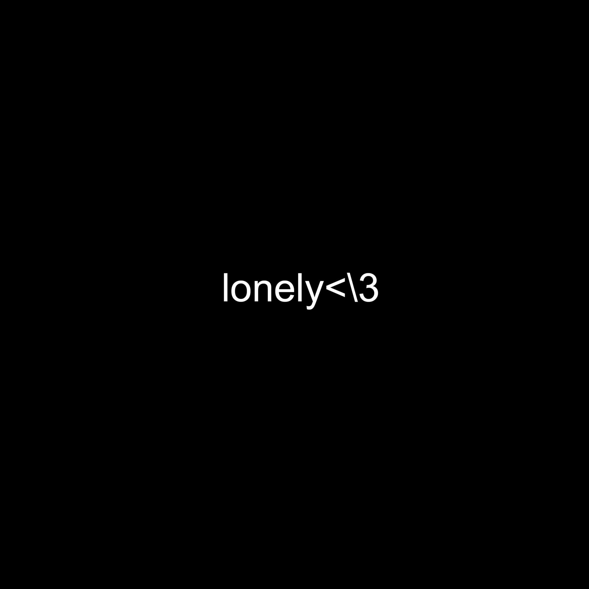 Album cover of lonely